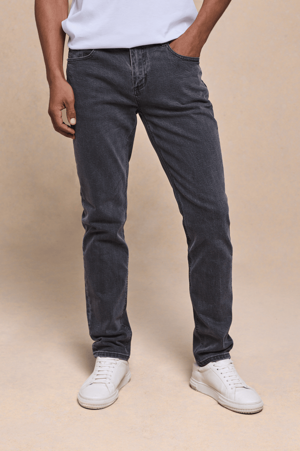 Marco Washed Jean - Washed Grey