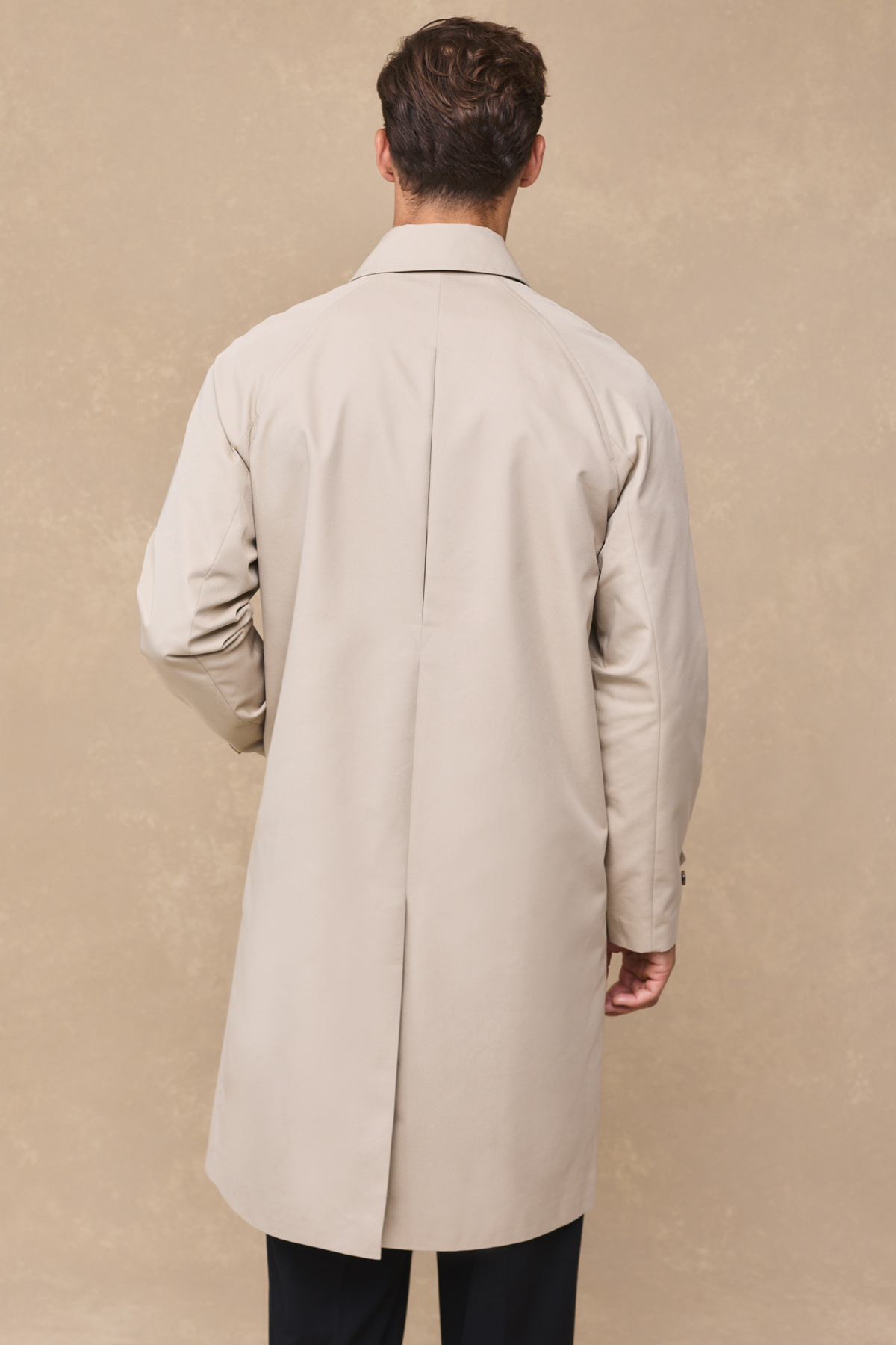 Iver Heavy Cotton Trench - Beige