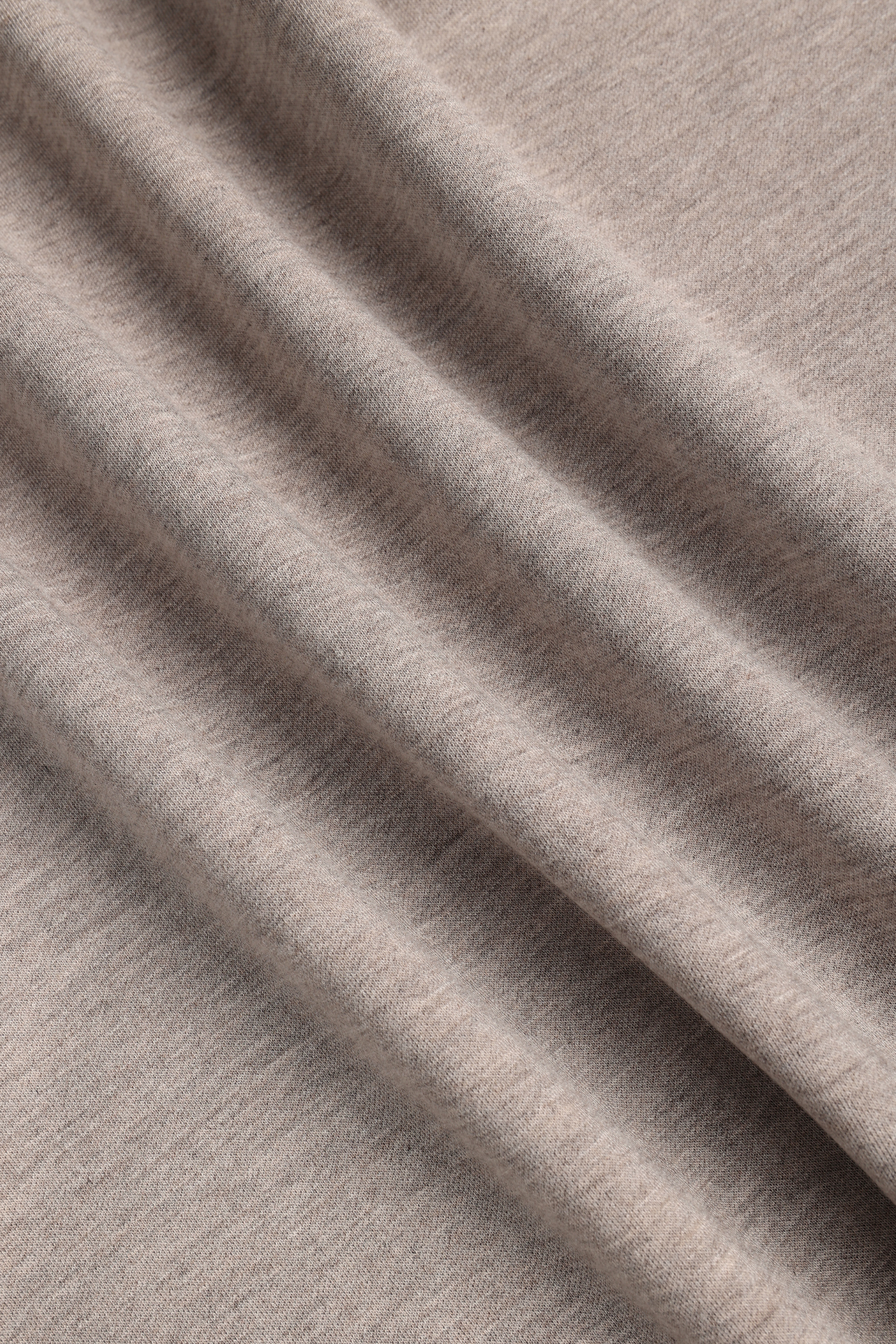 Long Sleeve Relaxed T-Shirt - Oatmeal Marl
