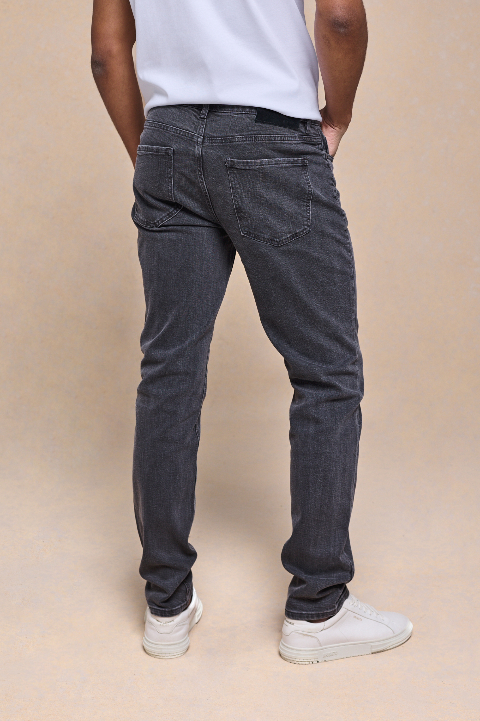 Marco Washed Jeans - Gewassen Grijs