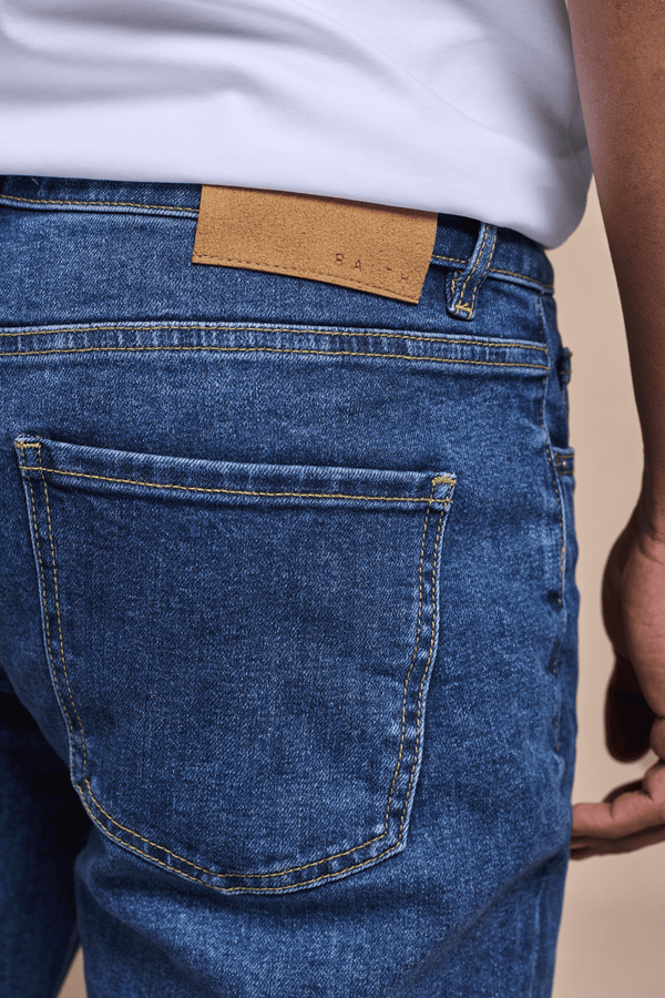 Marco Washed Jean - Mid Wash Indigo