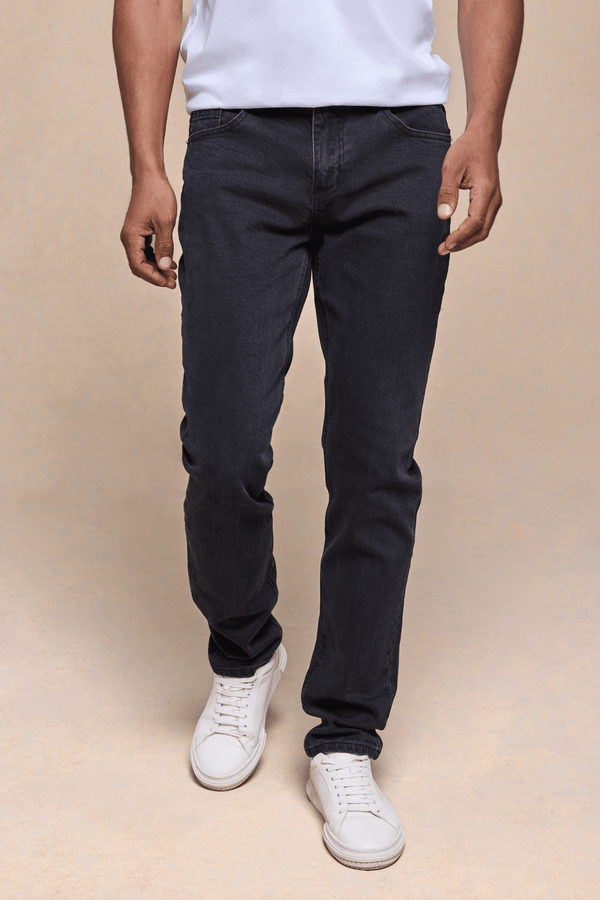 Marco Washed Jean - Light Washed Black