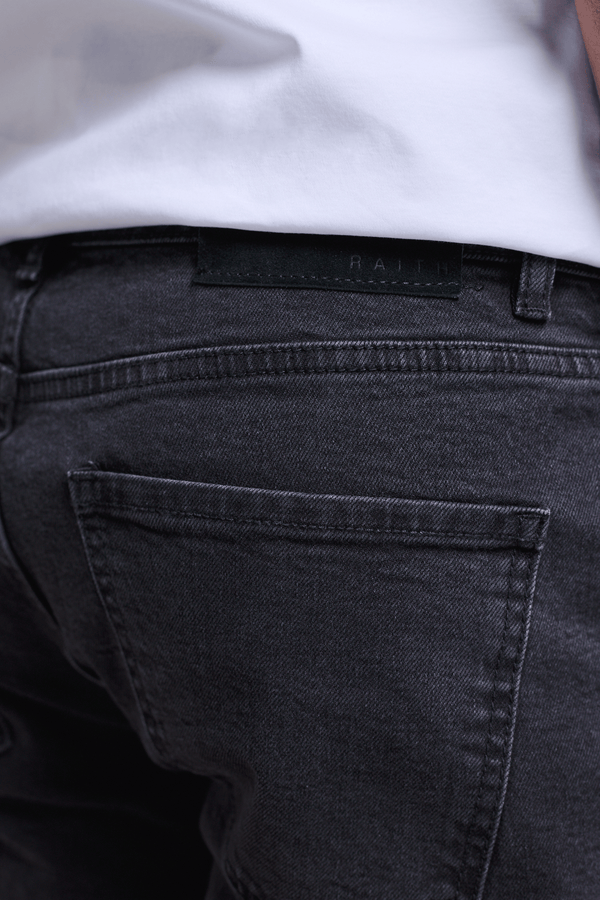 Marco Washed Jean - Light Washed Black