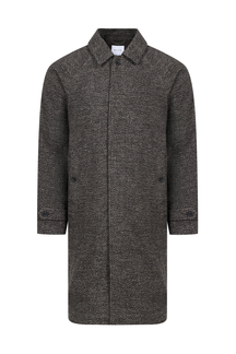 Rune Car Coat - Brown Multi