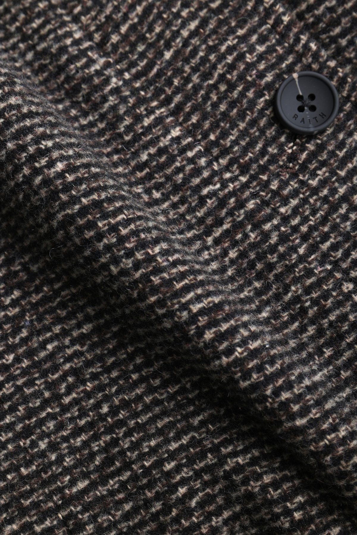 Rune Car Coat - Brown Multi