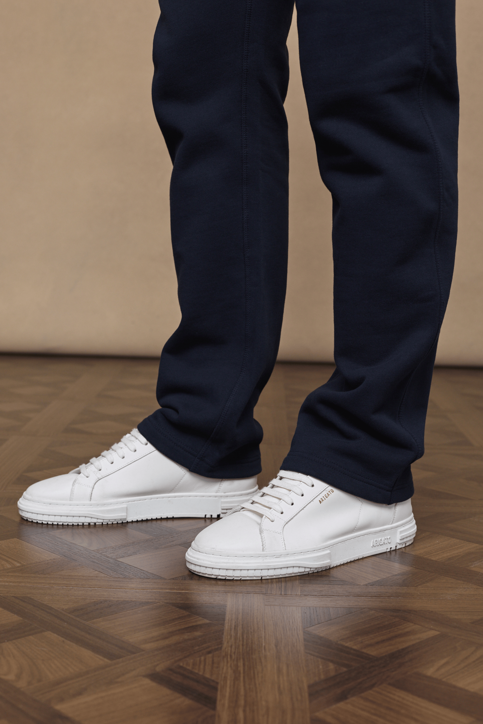 Axel joggingbroek met rechte pijpen - Donkerblauw