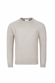 Lando Crew Neck Knit Sweater - Oatmeal