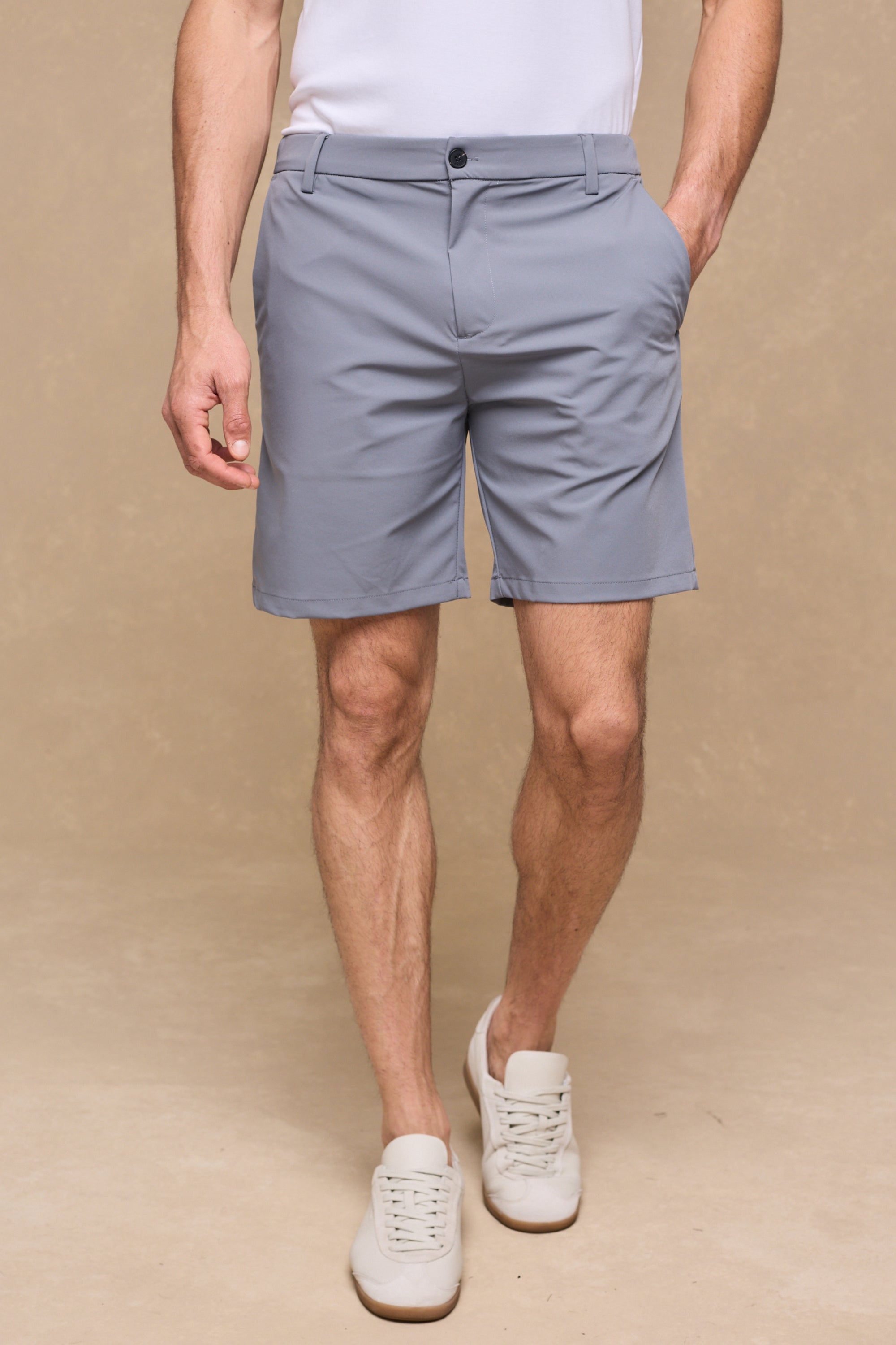 Luiz Hybrid Short - Grey