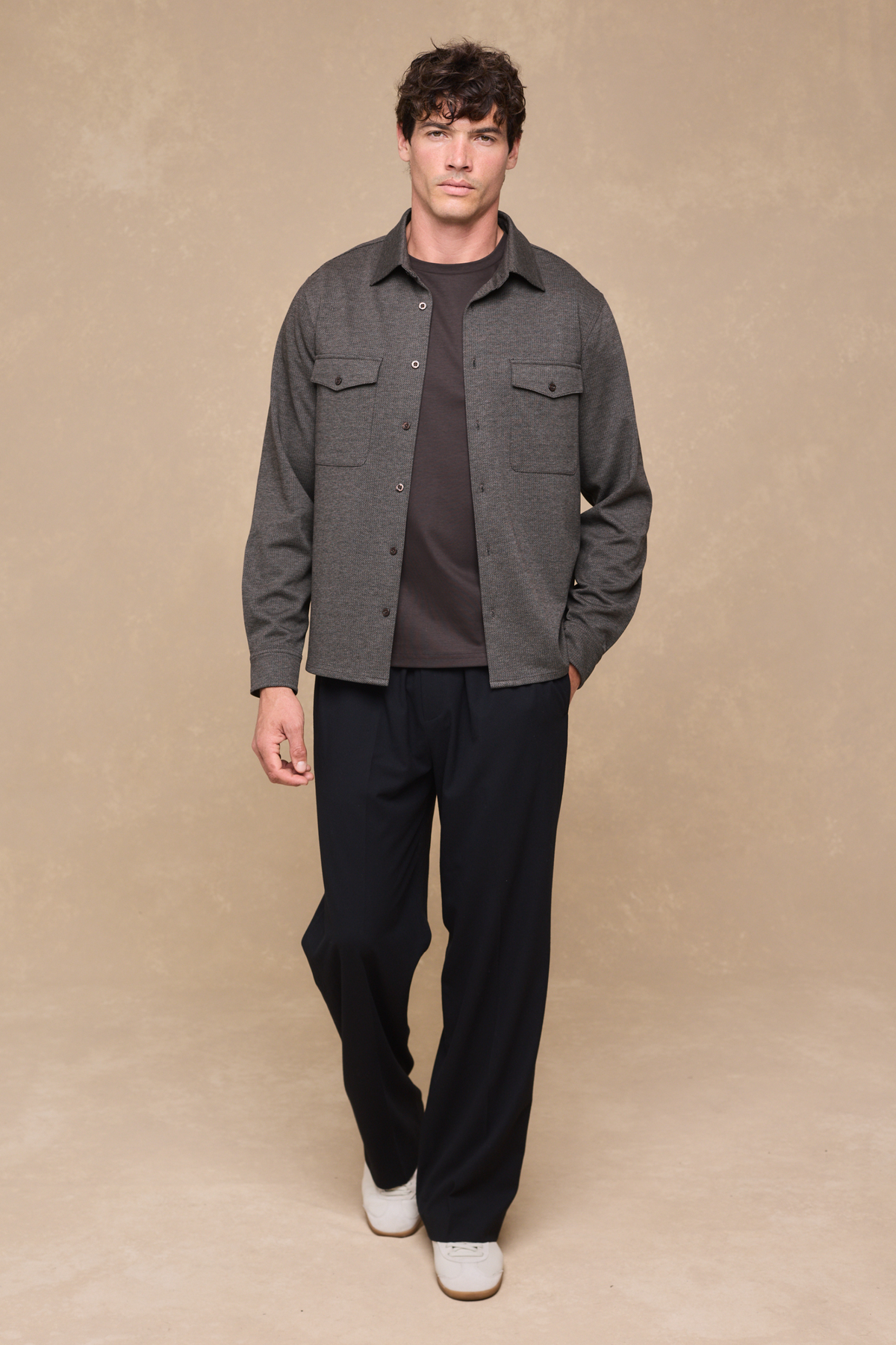 Levon Shirt - Brown