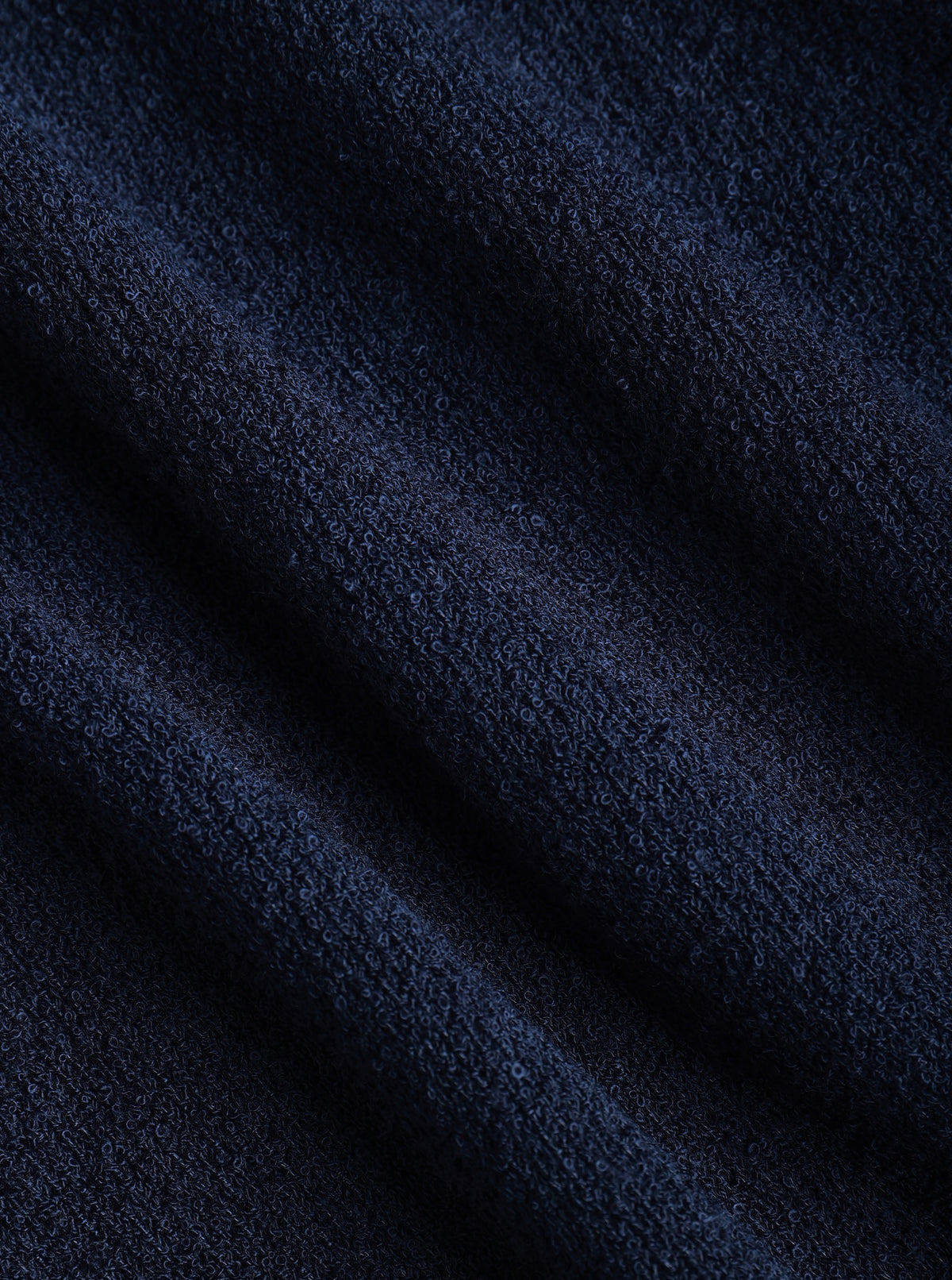 Miguel Boucle Short - Marineblauw