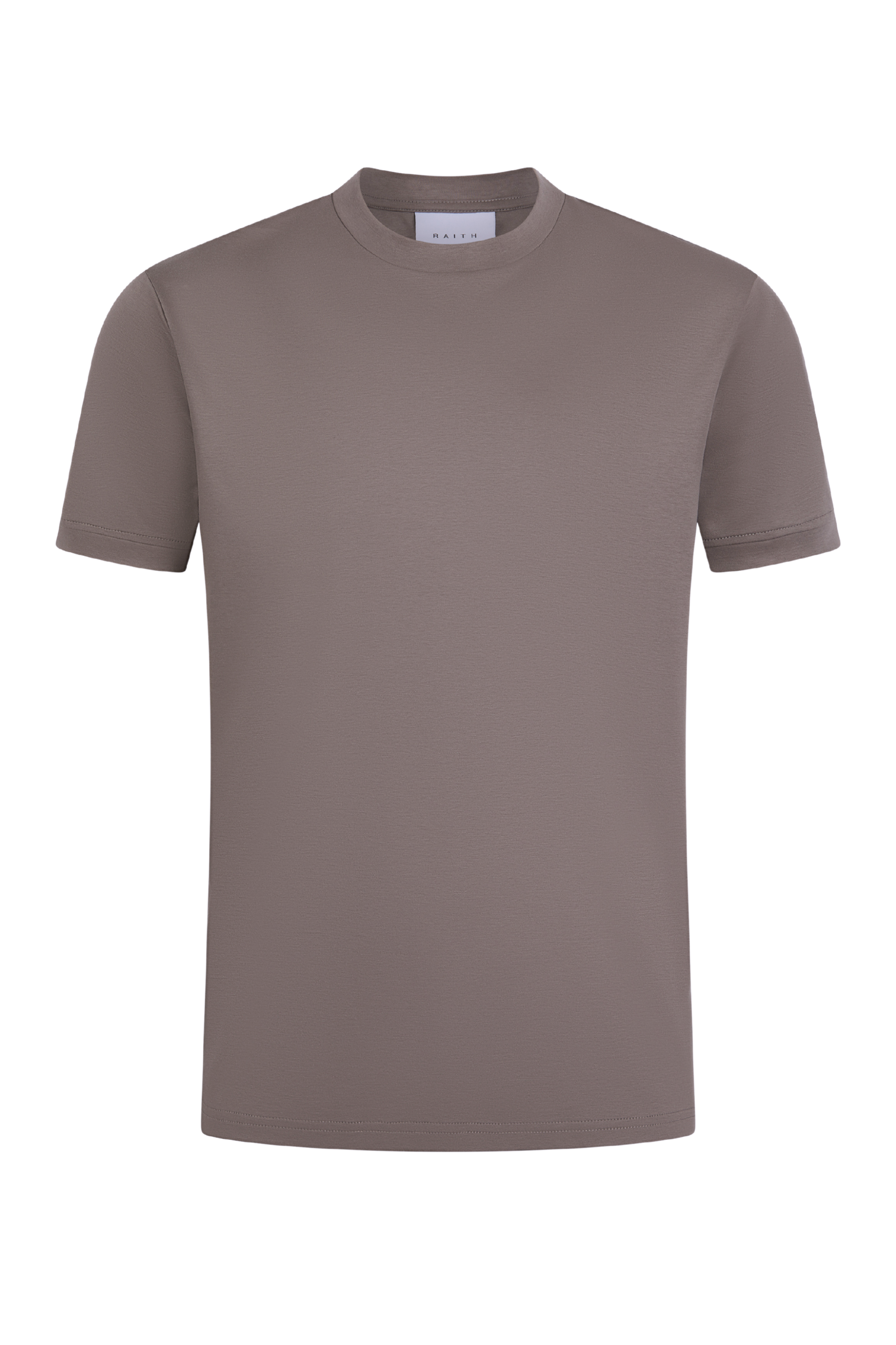 Luxe gemerceriseerd T-shirt - Paddestoel