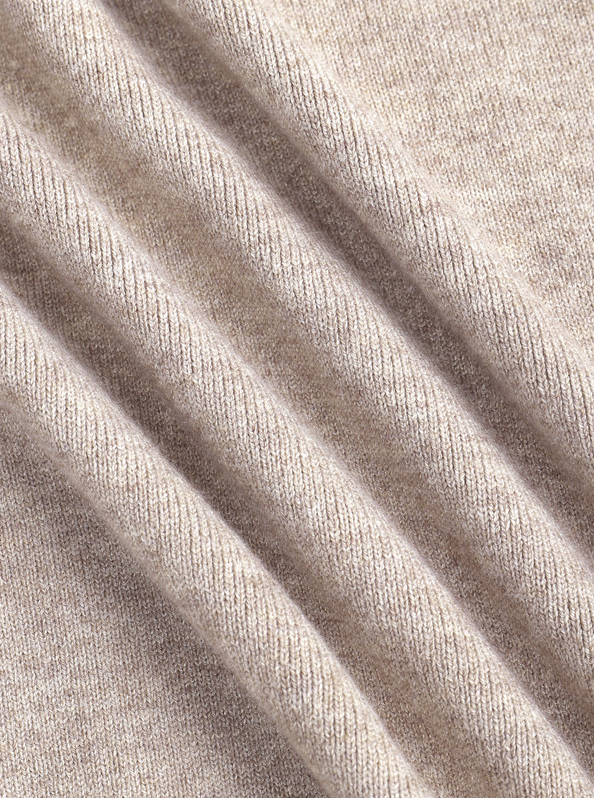 Theo Knitted Hoodie - Biscuit